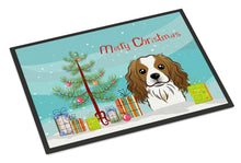 Load image into Gallery viewer, Christmas Tree and Cavalier Spaniel Doormat - 24x36 Decorative Floor Mat – Indoor/Outdoor Rug with Artistic Flair BB1596JMAT