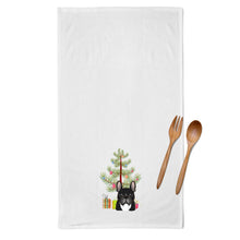 Load image into Gallery viewer, Christmas Tree and French Bulldog Kitchen Towels – Set of 2 - Decorative &amp; Absorbent Cotton | BB1599WTKT