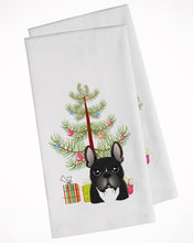 Load image into Gallery viewer, Christmas Tree and French Bulldog Kitchen Towels – Set of 2 - Decorative &amp; Absorbent Cotton | BB1599WTKT