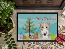 Load image into Gallery viewer, Christmas Tree and Borzoi Doormat - 24x36 Decorative Floor Mat – Indoor/Outdoor Rug with Artistic Flair BB1600JMAT