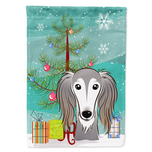 Load image into Gallery viewer, Christmas Tree and Saluki Flag Canvas House Size BB1601CHF