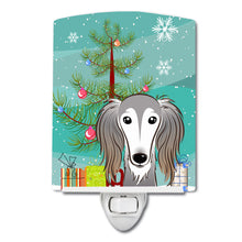 Load image into Gallery viewer, Christmas Tree and Saluki Ceramic Night Light BB1601CNL