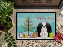 Load image into Gallery viewer, Christmas Tree and Japanese Chin Doormat - 24x36 Decorative Floor Mat – Indoor/Outdoor Rug with Artistic Flair BB1602JMAT