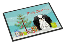 Load image into Gallery viewer, Christmas Tree and Japanese Chin Doormat - 24x36 Decorative Floor Mat – Indoor/Outdoor Rug with Artistic Flair BB1602JMAT