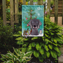Load image into Gallery viewer, Christmas Tree and Weimaraner Garden Flag – Decorative Outdoor Yard Flag BB1603GF