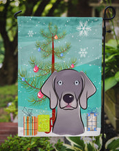 Load image into Gallery viewer, Christmas Tree and Weimaraner Garden Flag – Decorative Outdoor Yard Flag BB1603GF