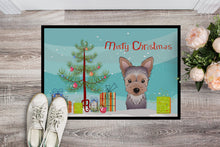 Load image into Gallery viewer, Christmas Tree and Yorkie Puppy Doormat - 24x36 Decorative Floor Mat – Indoor/Outdoor Rug with Artistic Flair BB1604JMAT