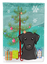 Load image into Gallery viewer, Christmas Tree and Black Labrador Garden Flag – Decorative Outdoor Yard Flag BB1607GF
