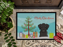 Load image into Gallery viewer, Christmas Tree and Black Labrador Doormat - 24x36 Decorative Floor Mat – Indoor/Outdoor Rug with Artistic Flair BB1607JMAT
