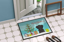 Load image into Gallery viewer, Christmas Tree and Black Labrador Doormat - 24x36 Decorative Floor Mat – Indoor/Outdoor Rug with Artistic Flair BB1607JMAT