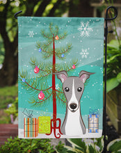 Load image into Gallery viewer, Christmas Tree and Italian Greyhound Garden Flag – Decorative Outdoor Yard Flag BB1608GF