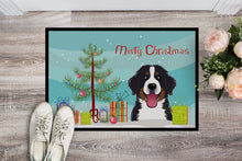 Load image into Gallery viewer, Christmas Tree and Bernese Mountain Dog Doormat - 24x36 Decorative Floor Mat – Indoor/Outdoor Rug with Artistic Flair BB1609JMAT