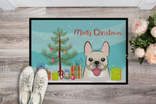 Load image into Gallery viewer, Christmas Tree and French Bulldog Doormat - 24x36 Decorative Floor Mat – Indoor/Outdoor Rug with Artistic Flair BB1610JMAT