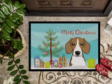 Load image into Gallery viewer, Christmas Tree and Beagle Doormat - 24x36 Decorative Floor Mat – Indoor/Outdoor Rug with Artistic Flair BB1611JMAT