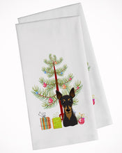 Load image into Gallery viewer, Christmas Tree and Min Pin Kitchen Towels – Set of 2 - Decorative &amp; Absorbent Cotton | BB1612WTKT