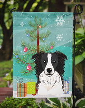 Load image into Gallery viewer, Christmas Tree and Border Collie Garden Flag – Decorative Outdoor Yard Flag BB1613GF