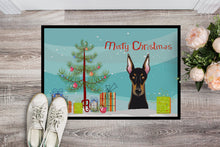 Load image into Gallery viewer, Christmas Tree and Doberman Doormat - 24x36 Decorative Floor Mat – Indoor/Outdoor Rug with Artistic Flair BB1617JMAT