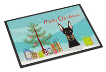 Load image into Gallery viewer, Christmas Tree and Doberman Doormat - 24x36 Decorative Floor Mat – Indoor/Outdoor Rug with Artistic Flair BB1617JMAT