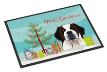Load image into Gallery viewer, Christmas Tree and Saint Bernard Doormat - 24x36 Decorative Floor Mat – Indoor/Outdoor Rug with Artistic Flair BB1618JMAT