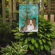 Load image into Gallery viewer, Christmas Tree and Papillon Garden Flag – Decorative Outdoor Yard Flag BB1620GF