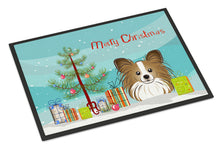 Load image into Gallery viewer, Christmas Tree and Papillon Doormat - 24x36 Decorative Floor Mat – Indoor/Outdoor Rug with Artistic Flair BB1620JMAT