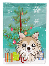 Load image into Gallery viewer, Christmas Tree and Chihuahua Garden Flag – Decorative Outdoor Yard Flag BB1623GF