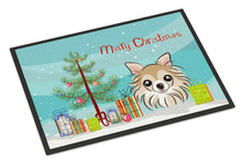 Load image into Gallery viewer, Christmas Tree and Chihuahua Doormat - 24x36 Decorative Floor Mat – Indoor/Outdoor Rug with Artistic Flair BB1623JMAT