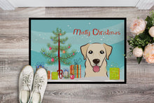 Load image into Gallery viewer, Christmas Tree and Golden Retriever Doormat - 24x36 Decorative Floor Mat – Indoor/Outdoor Rug with Artistic Flair BB1624JMAT