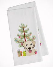 Load image into Gallery viewer, Christmas Tree and Golden Retriever Kitchen Towels – Set of 2 - Decorative &amp; Absorbent Cotton | BB1624WTKT