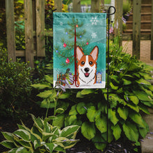 Load image into Gallery viewer, Christmas Tree and Red Corgi Garden Flag – Decorative Outdoor Yard Flag BB1626GF