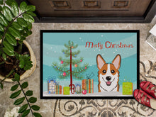 Load image into Gallery viewer, Christmas Tree and Red Corgi Doormat - 24x36 Decorative Floor Mat – Indoor/Outdoor Rug with Artistic Flair BB1626JMAT
