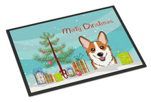 Load image into Gallery viewer, Christmas Tree and Red Corgi Doormat - 24x36 Decorative Floor Mat – Indoor/Outdoor Rug with Artistic Flair BB1626JMAT