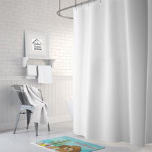 Load image into Gallery viewer, Christmas Tree and Chocolate Brown Poodle Machine Washable Memory Foam Mat BB1628RUG