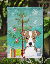 Load image into Gallery viewer, Christmas Tree and Jack Russell Terrier Garden Flag – Decorative Outdoor Yard Flag BB1632GF