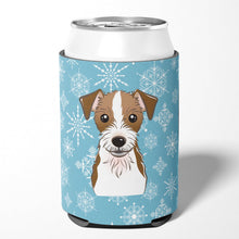 Load image into Gallery viewer, Snowflake Jack Russell Terrier Can or Bottle Hugger BB1636CC