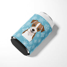 Load image into Gallery viewer, Snowflake Jack Russell Terrier Can or Bottle Hugger BB1636CC