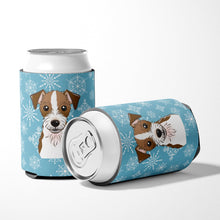 Load image into Gallery viewer, Snowflake Jack Russell Terrier Can or Bottle Hugger BB1636CC
