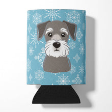 Load image into Gallery viewer, Snowflake Schnauzer Can or Bottle Hugger BB1640CC