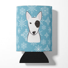 Load image into Gallery viewer, Snowflake Bull Terrier Can or Bottle Hugger BB1643CC