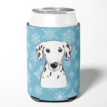 Load image into Gallery viewer, Snowflake Dalmatian Can or Bottle Hugger BB1644CC