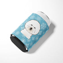 Load image into Gallery viewer, Snowflake Bichon Frise Can or Bottle Hugger BB1651CC