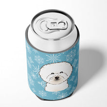 Load image into Gallery viewer, Snowflake Bichon Frise Can or Bottle Hugger BB1651CC