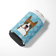 Load image into Gallery viewer, Snowflake Boxer Can or Bottle Hugger BB1657CC