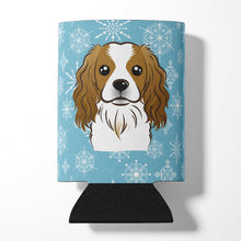 Load image into Gallery viewer, Snowflake Cavalier Spaniel Can or Bottle Hugger BB1658CC