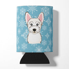Load image into Gallery viewer, Snowflake Westie Can or Bottle Hugger BB1660CC