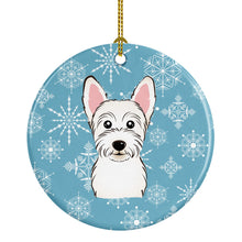 Load image into Gallery viewer, Snowflake Westie Ceramic Ornament BB1660CO1