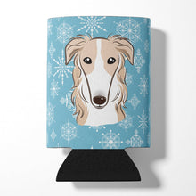 Load image into Gallery viewer, Snowflake Borzoi Can or Bottle Hugger BB1662CC