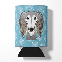 Load image into Gallery viewer, Snowflake Saluki Can or Bottle Hugger BB1663CC
