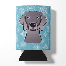 Load image into Gallery viewer, Snowflake Weimaraner Can or Bottle Hugger BB1665CC