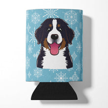 Load image into Gallery viewer, Snowflake Bernese Mountain Dog Can or Bottle Hugger BB1671CC